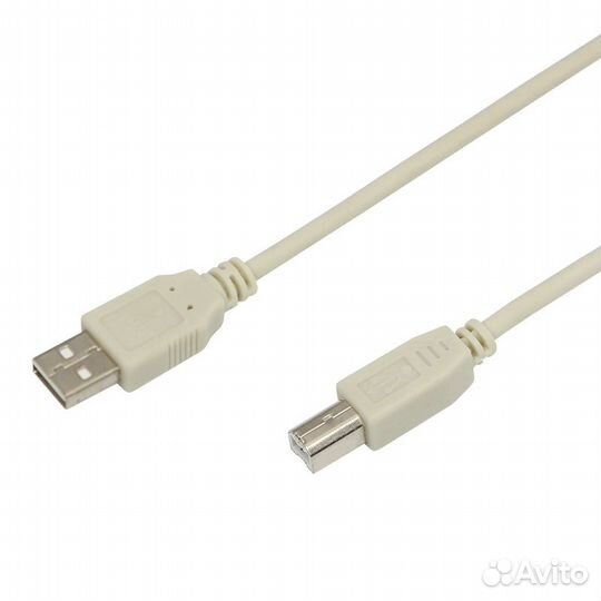 Шнур USB-А (male) - USB-B (male) 1.8M rexant (для