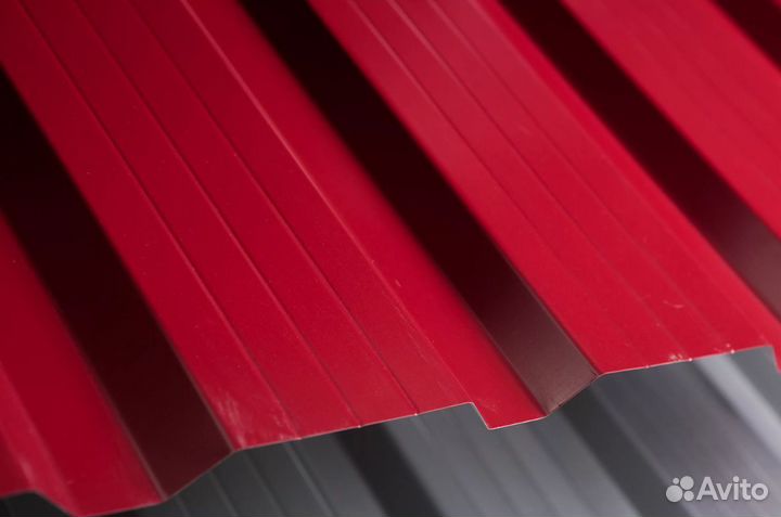 Профнастил С20 Вишня