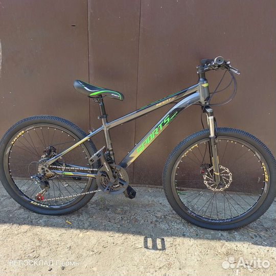 Ведосипед 24 новый скоростной подростковый