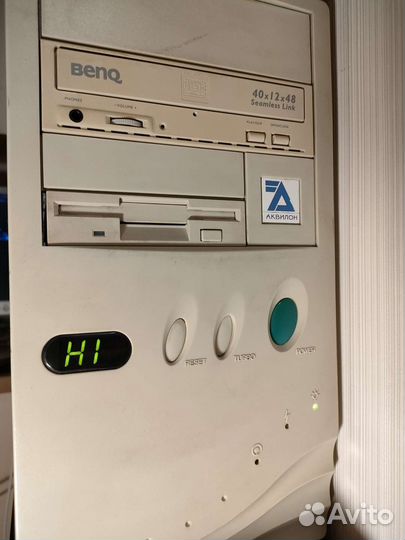 Ретро винтаж пк Intel Pentium III; MMX/ж/д 6,4Gb