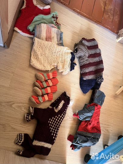 Вязаные вещи для собак