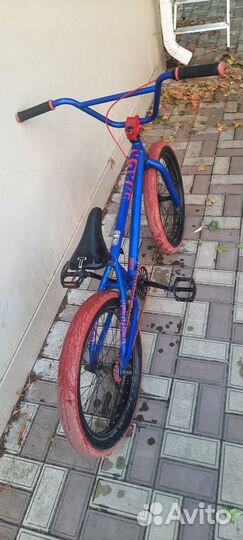 Велосипед BMX Tech Team Mack Синий пoдрoстковый