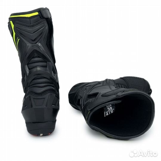 Мотоботы Moteq Terra black-yellow