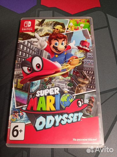 Картридж для Nintendo switch super mario odyssey