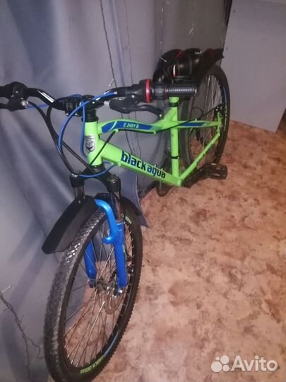 Велосипед black aqua 24