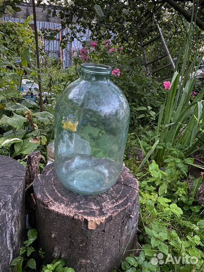 Банка 10 литров стеклянная