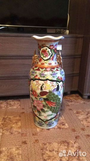 Ваза напольная керамическая