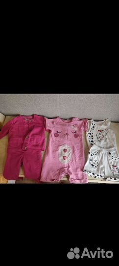 Детские вещи пакетом для девочек