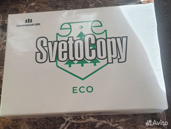 Бумага a4 Svetocopy eco