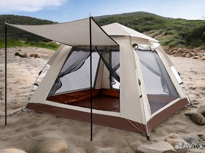 Палатка автоматическая туристическая шатер, навес