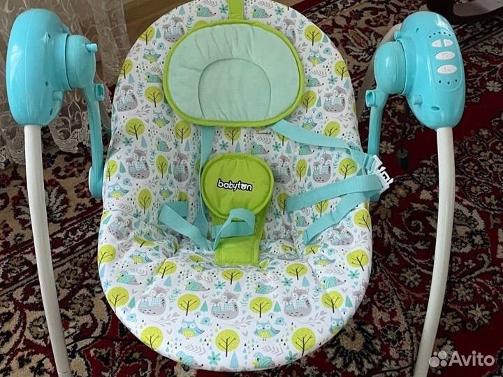 Детские качели шезлонг