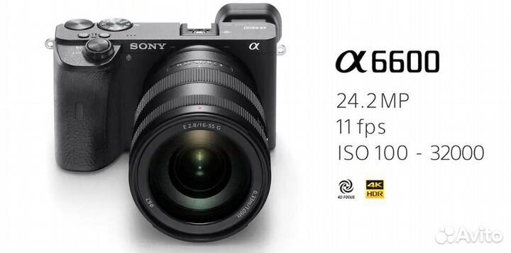 Sony Alpha A6600, А6400