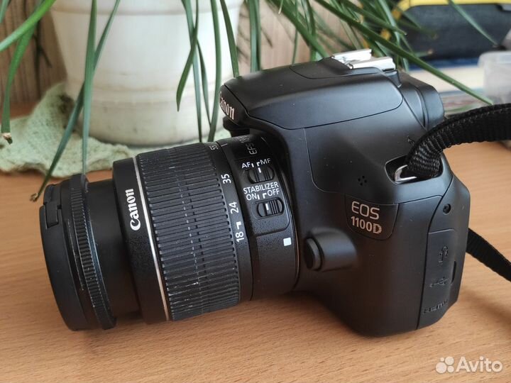 Зеркальный фотоаппарат canon eos 1100d