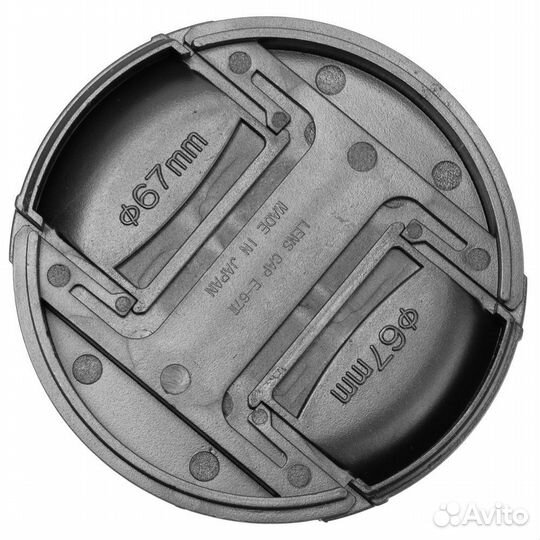 Крышка Canon на объектив, новый дизайн, 67mm