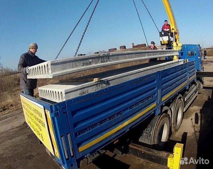 Плиты перекрытий близко