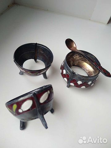 Мельхиоровый набор