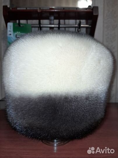 Шапка Норковая женская необычная Красивая