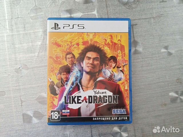 Yakuza Like a Dragon ps5 (русские субтитры)