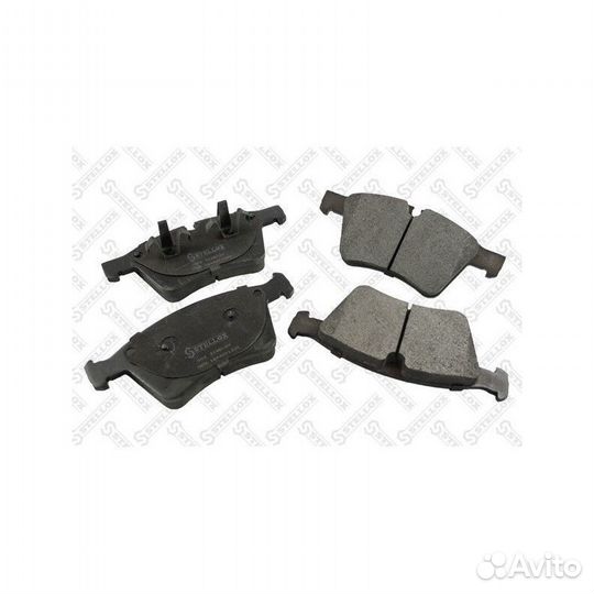 Колодки с антискрип.пл.MB X164 3.2CDi