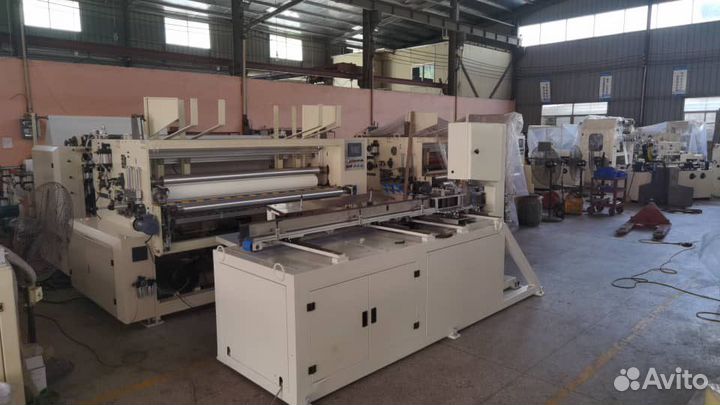 Станок для туалетной бумаги с ламинацией