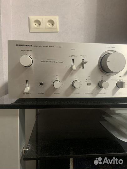 Винтажный усилитель япония pioneer A-500