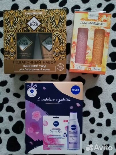 Набор кремов, соль для ванны