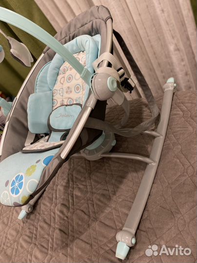 Шезлонг jetem + игрушки