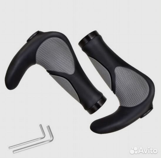 Грипсы с рогами для велосипеда