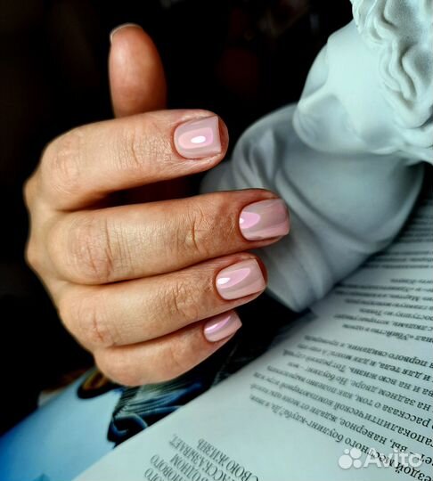 Маникюр гель лак. Наращивание ногтей