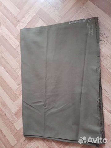 Диагональ габардин хаки шерсть п/ш