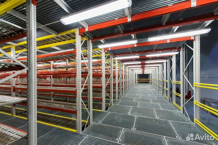 Мезонинные стеллажи