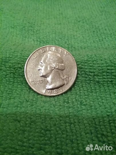 Монета доллар liberty