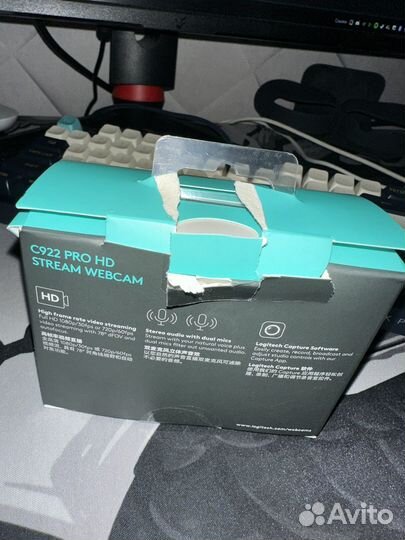 Веб-камера Logitech c922 pro hd stream webcam
