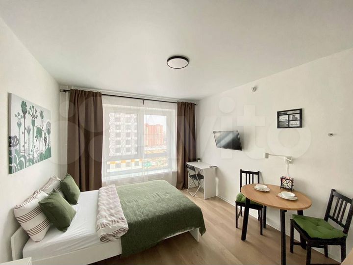 1-к. квартира, 27 м², 12/25 эт.