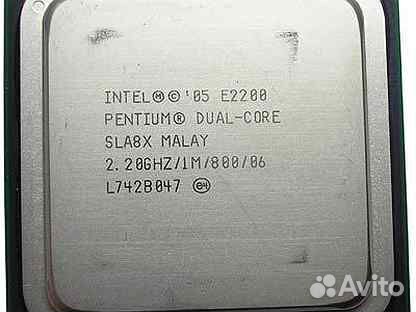 Процессор 775 Intel DualCore E2160 1.8 GHz