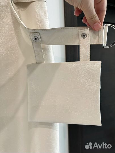 Юбка миди ASOS 46 р. Экокожа