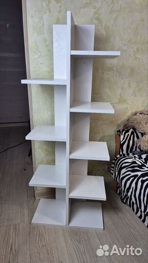 Стеллаж лдсп белый