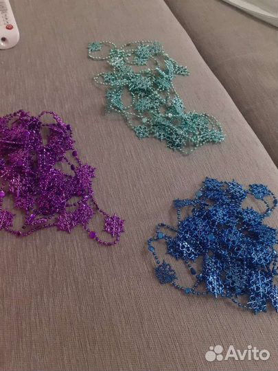 Бусы на елку СССР