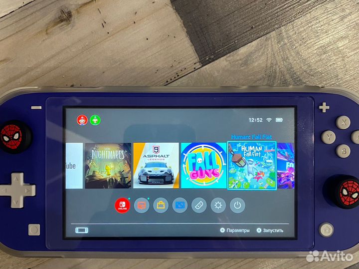 Nintendo switch lite с играми