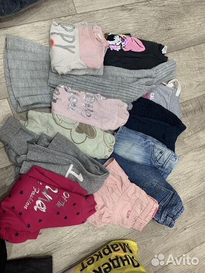 Пакет вещей на девочку от 2 до 4 лет