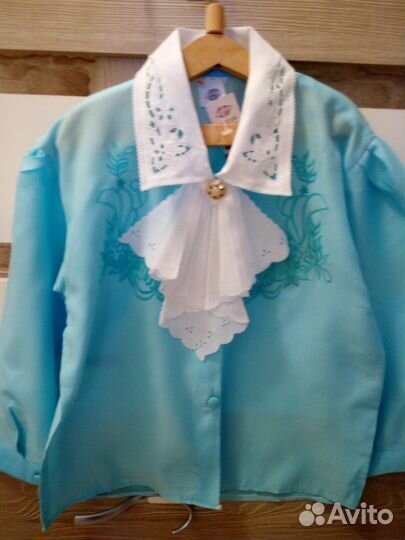 Блуза новая на девочку 7-9 лет