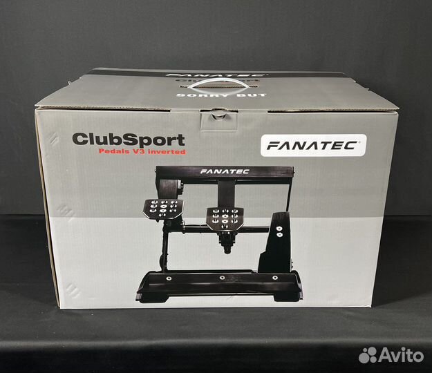 Fanatec Pedals V3 inverted. Новые. В Наличии