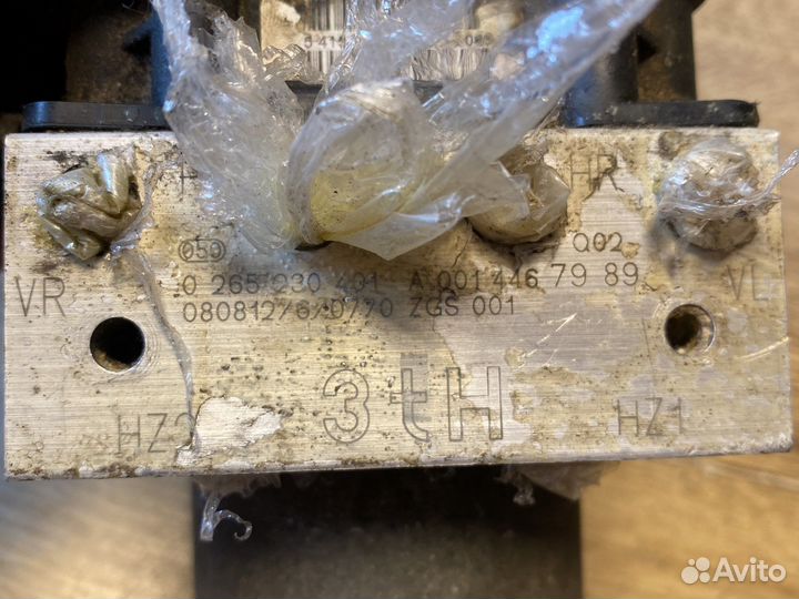 Mercedes sprinter 906 блок ABS