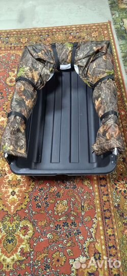 Зимние палатки на санях 