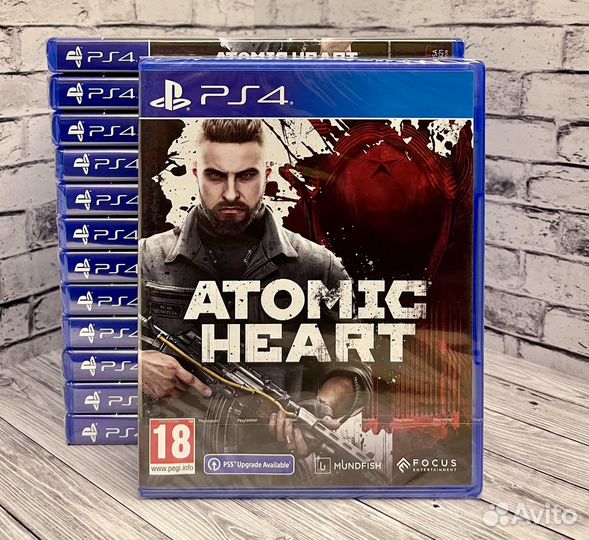Atomic Heart PS4 Новый диск