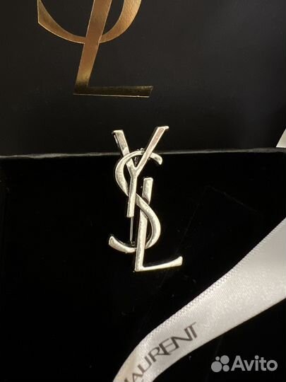 Брошь брошка ysl