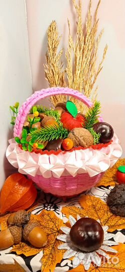 Осенняя поделка в школу