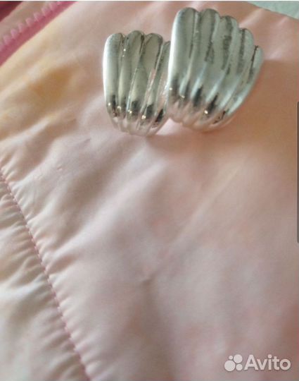 Серьги ракушки