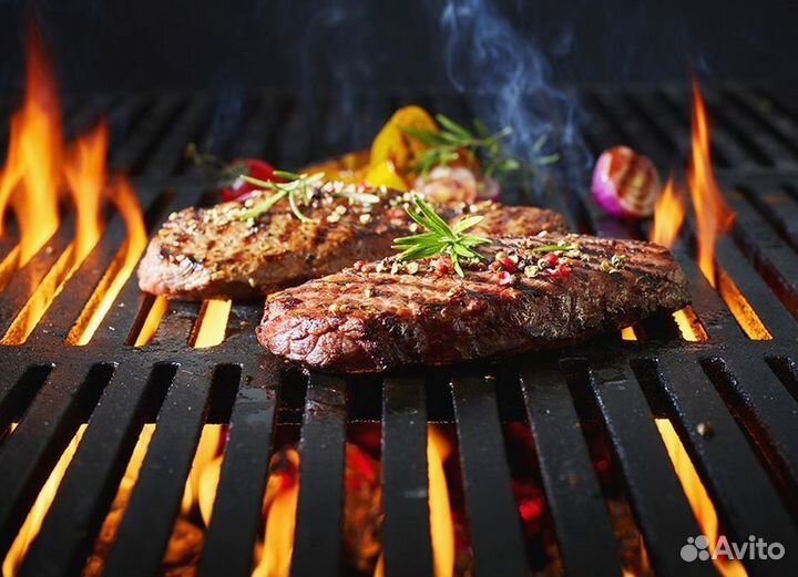 Чугунная решетка гриль