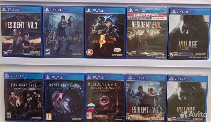 Resident Evil для PS4, PS5